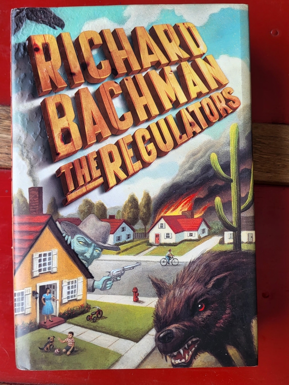 Richard Bachman The Regulators Hardcover Book